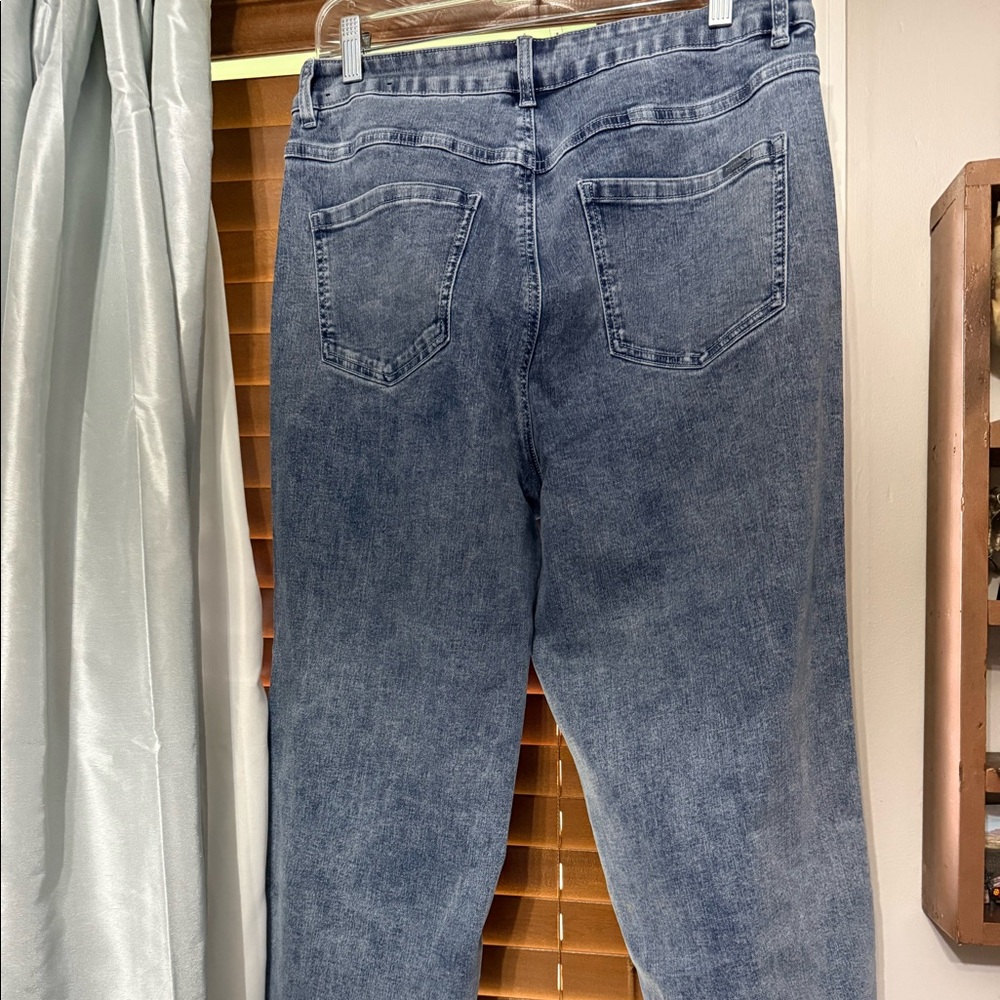Joseph Ribkoff wide leg Jeans  Size 14 - Picture 2 of 5